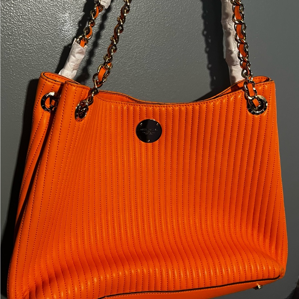 Henri Bendel No. 7 Hobo bag orange